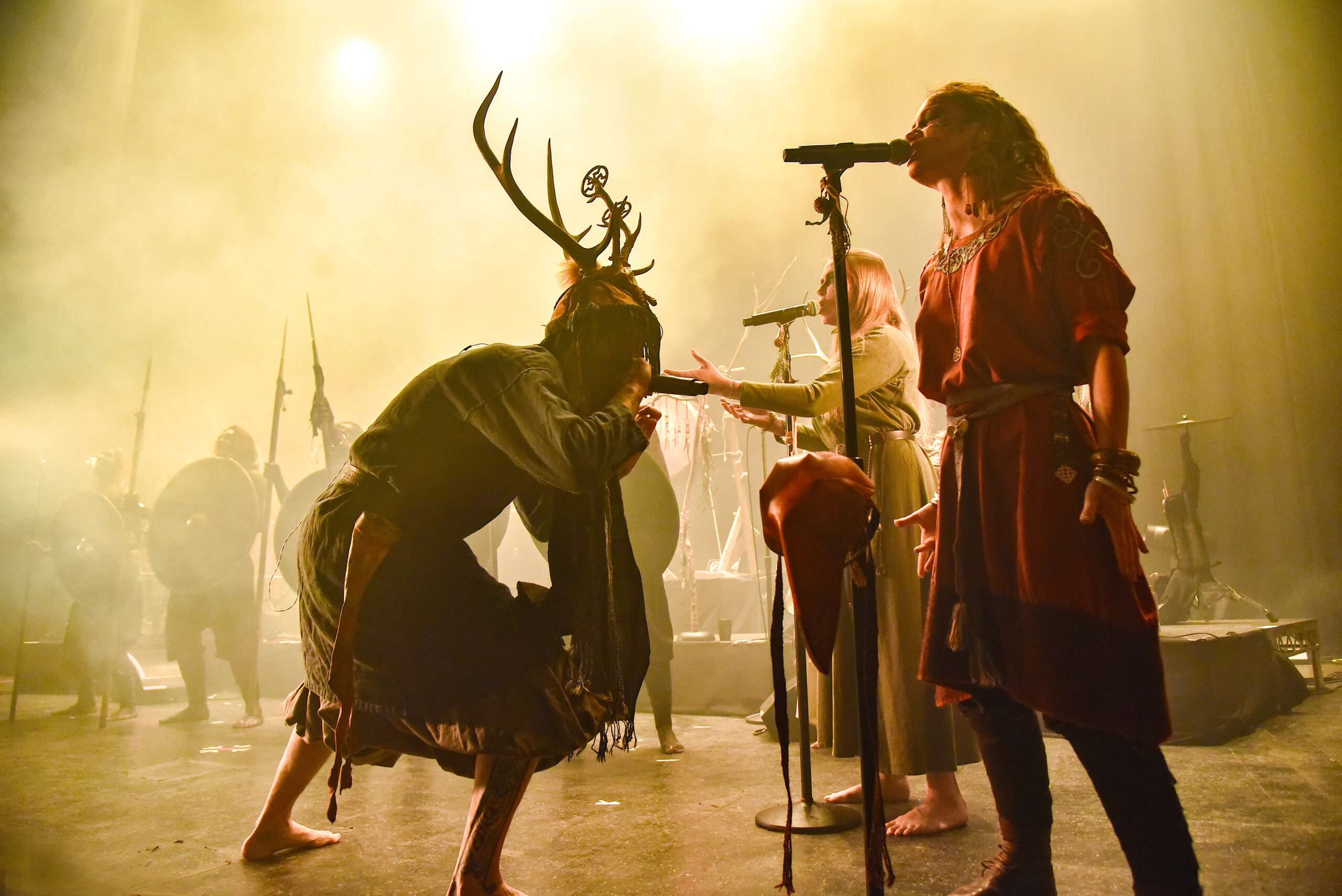 33 photos of Heilung's mesmerizing performance 18 Heilung - Riviera Theatre - Chicago, IL - 1/20/20 - Photo © 2020 by: Roman Sobus