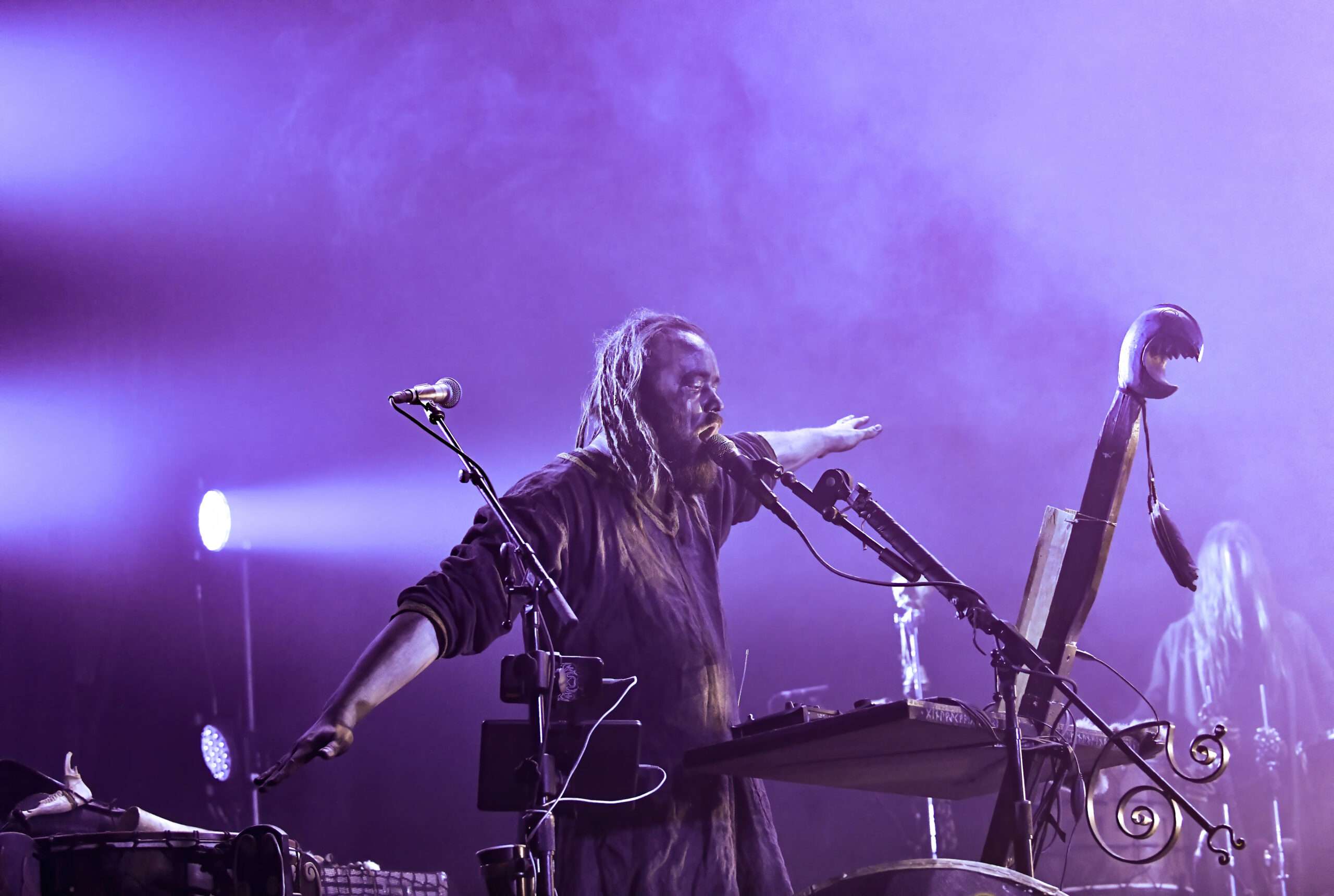 33 photos of Heilung's mesmerizing performance 13 Heilung - Riviera Theatre - Chicago, IL - 1/20/20 - Photo © 2020 by: Roman Sobus