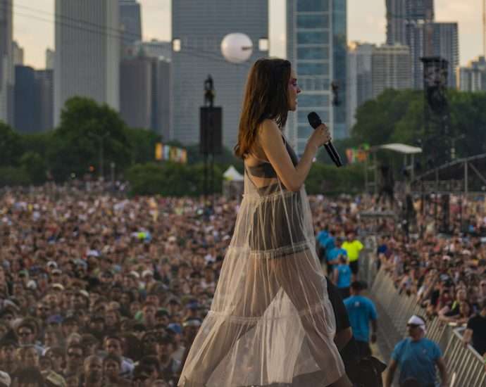 CHVRCHES Hit Lollapalooza Hard
