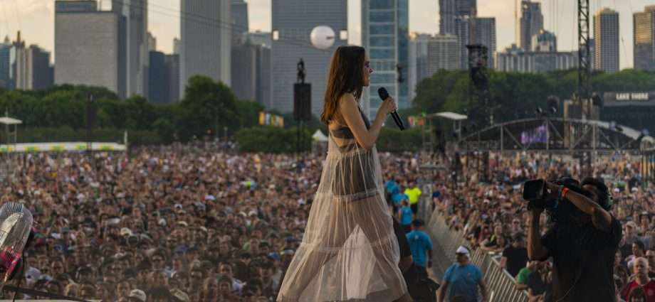 CHVRCHES Hit Lollapalooza Hard