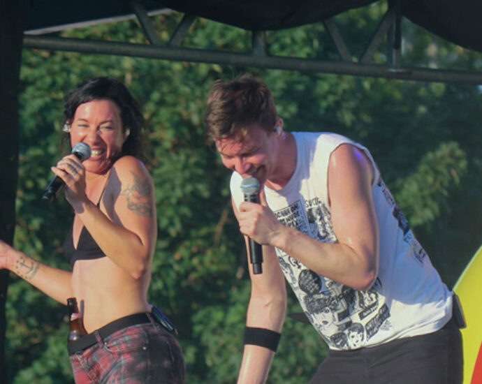 Matt and Kim Live at Riot Fest