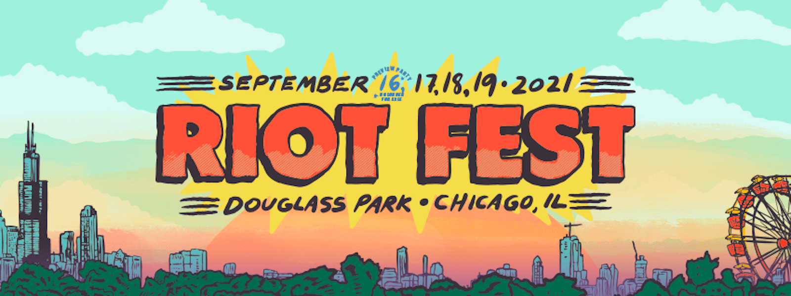 Riot Fest Announce 2021 Lineup
