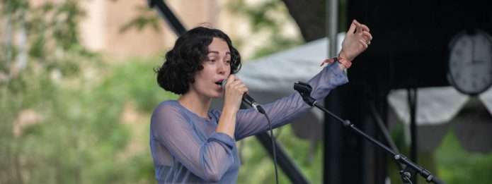 Kelly Lee Owens Live at Pitchfork