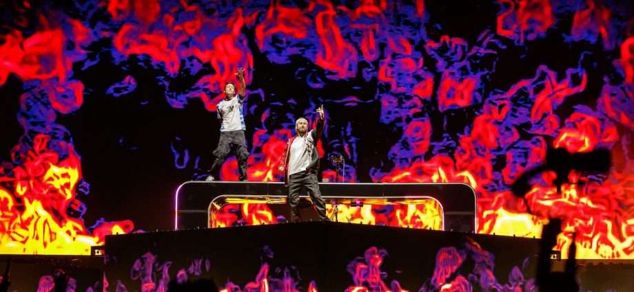 Two Friends’ Explosive Lolla Set Features Star Power, Fresh Tracks & Drone Magic