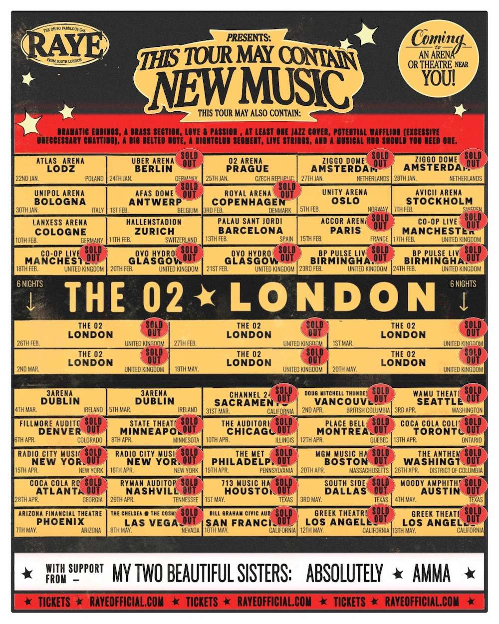 RAYE Unveils Stunning Ballad “Nightingale Lane” from Upcoming Album THIS MUSIC MAY CONTAIN HOPE Out March 27 1