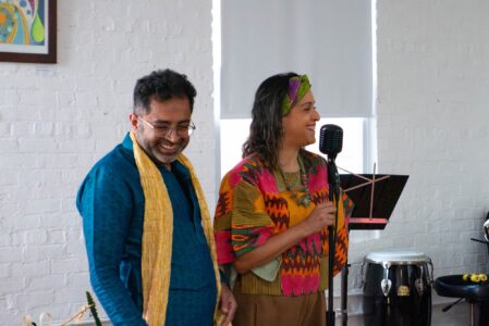 Photo © 2026 by: <a href="https://www.instagram.com/caracolbajosol/" target="_blank" rel="noopener">Cara Col</a> PACH 21 opens Sajani Neeraja's solo exhibit "One Foot In, One Foot Out." 9