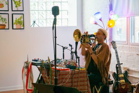 Photo © 2026 by: <a href="https://www.instagram.com/caracolbajosol/" target="_blank" rel="noopener">Cara Col</a> PACH 21 opens Sajani Neeraja's solo exhibit "One Foot In, One Foot Out." 1