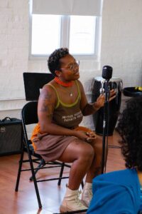 Photo © 2026 by: <a href="https://www.instagram.com/caracolbajosol/" target="_blank" rel="noopener">Cara Col</a> PACH 21 opens Sajani Neeraja's solo exhibit "One Foot In, One Foot Out." 15