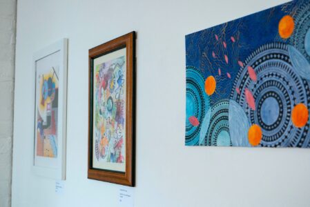 Photo © 2026 by: <a href="https://www.instagram.com/caracolbajosol/" target="_blank" rel="noopener">Cara Col</a> PACH 21 opens Sajani Neeraja's solo exhibit "One Foot In, One Foot Out." 2
