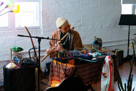 Photo © 2026 by: <a href="https://www.instagram.com/caracolbajosol/" target="_blank" rel="noopener">Cara Col</a> PACH 21 opens Sajani Neeraja's solo exhibit "One Foot In, One Foot Out." 5
