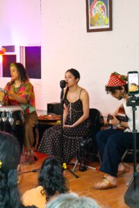 Photo © 2026 by: <a href="https://www.instagram.com/caracolbajosol/" target="_blank" rel="noopener">Cara Col</a> PACH 21 opens Sajani Neeraja's solo exhibit "One Foot In, One Foot Out." 30